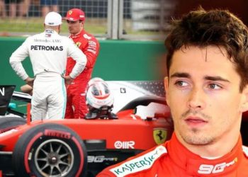 Clase de conducción en manos Charles LeClerc