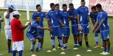 La Selección Nacional termina los entrenamientos y esta listo para enfrentar a Santa Lucía