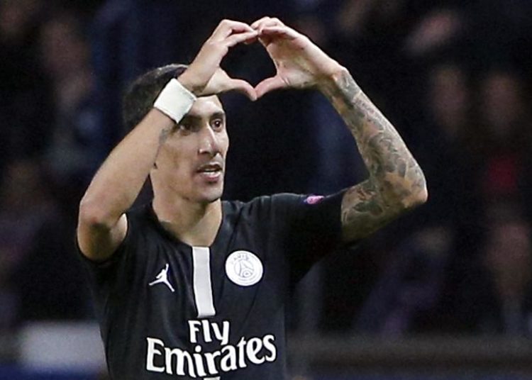 Di María le da el triunfo al PSG