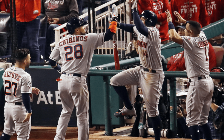 Los Astros ganan ante los Nationals y alarga la serie