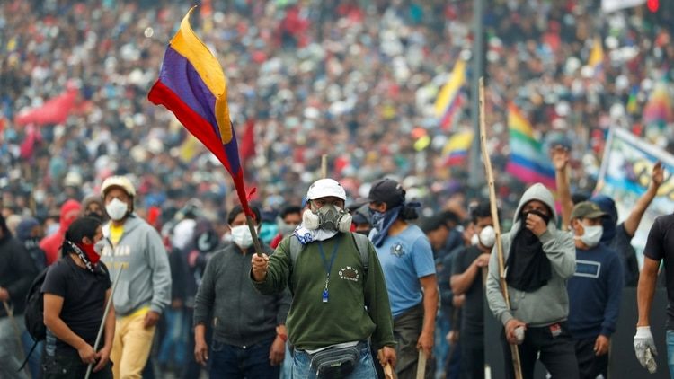 Tensión en Ecuador por manifestaciones