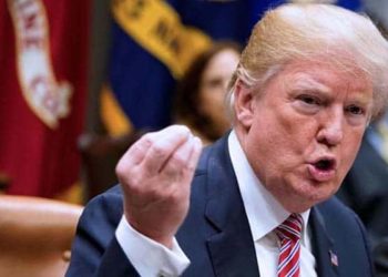 Trump insulta a la presidenta de la Cámara de Representantes