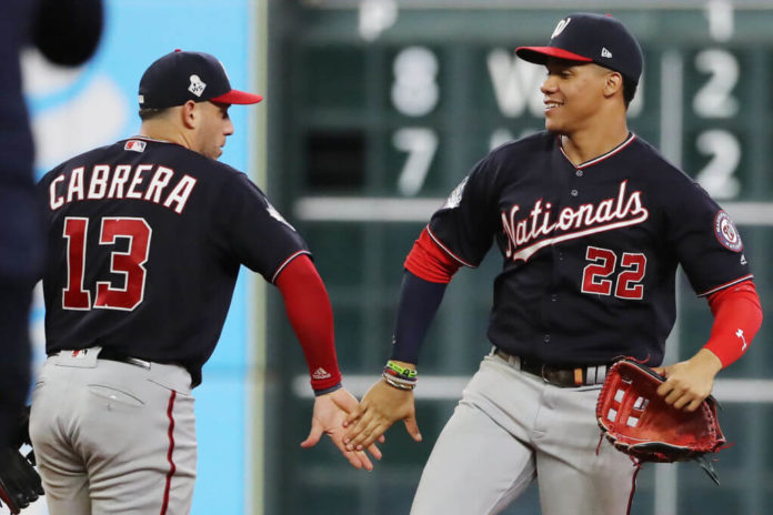 Astros vencen 1-7 a los Nationals en Washington y están a un juego del título