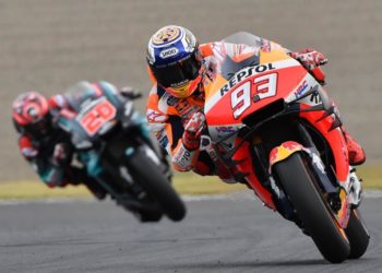 Marc Márquez estudia a Quartararo y ve cosas que no puede hacer «de momento»