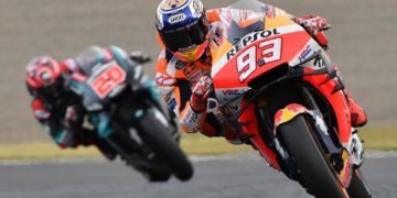Marc Márquez estudia a Quartararo y ve cosas que no puede hacer «de momento»