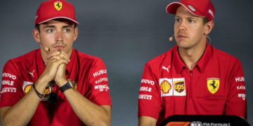 Ferrari reconoce que ‘poner paz’ entre Leclerc y Vettel «fue muy embarazoso»