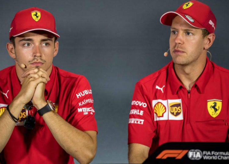 Ferrari reconoce que ‘poner paz’ entre Leclerc y Vettel «fue muy embarazoso»