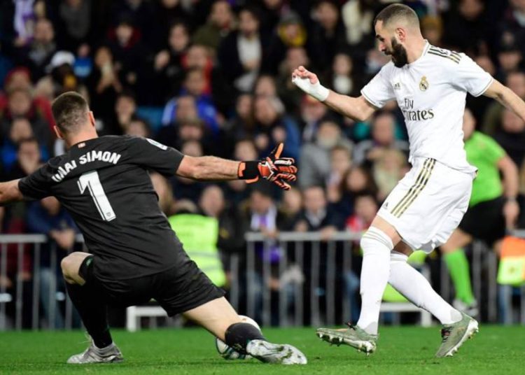 Real Madrid no pudo ante el Athletic de Bilbao y le cedió la cima de La Liga al Barcelona