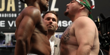 Todo listo para la batalla entre Andy Ruiz Jr. y Anthony Joshua