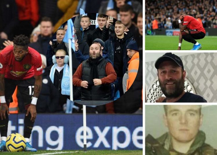 Detienen aficionado por hacer gestos racistas durante partido en Manchester