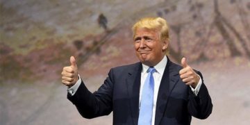 Donald Trump alcanzó su máxima popularidad en las encuestas