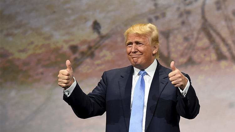 Donald Trump alcanzó su máxima popularidad en las encuestas