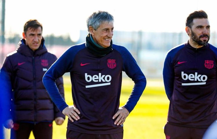 Setién: “Si gano 1-0 sin merecerlo estaré molesto”