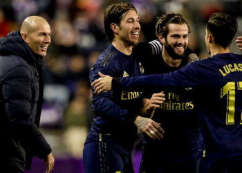 Real Madrid ganó y asumió el liderato de La Liga
