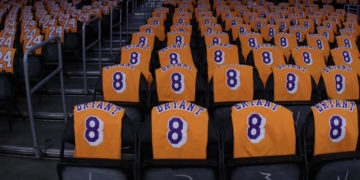 Grandioso homenaje de los Lakers a Kobe en Los Ángeles