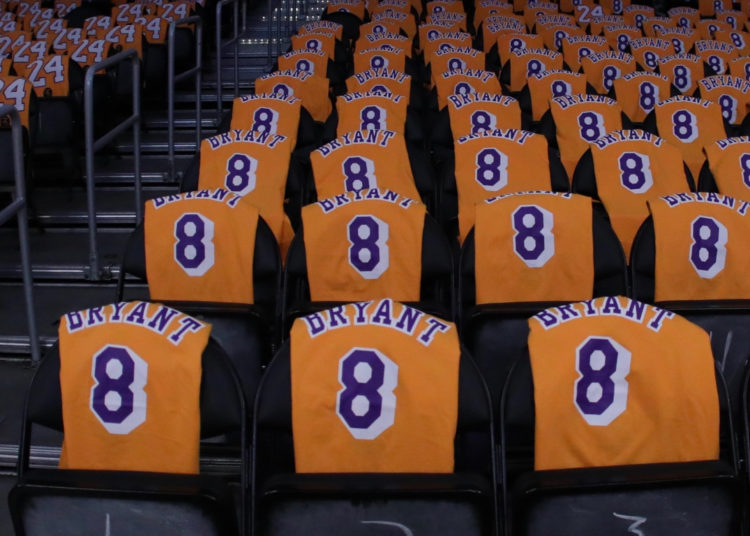 Grandioso homenaje de los Lakers a Kobe en Los Ángeles
