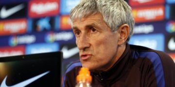 Setién: “Estoy muy contento con el rendimiento”