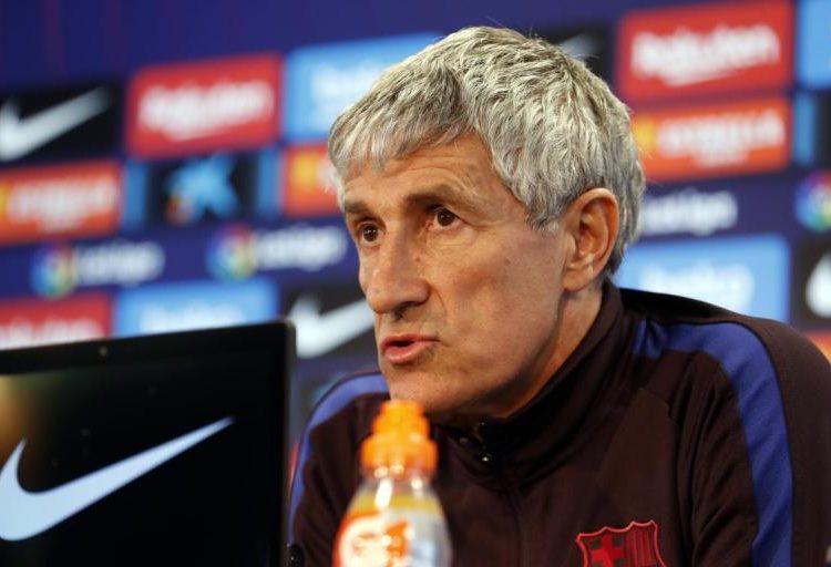 Setién: “Estoy muy contento con el rendimiento”