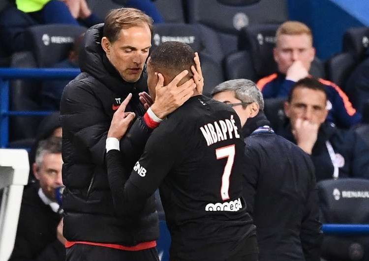 Mbappé bromea en las redes sobre su problema con Tuchel