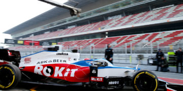Williams ha girado en Barcelona sin problemas