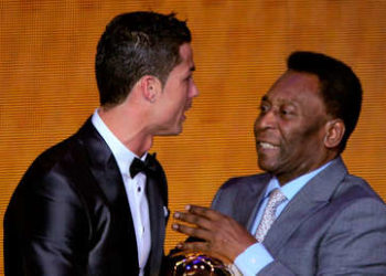 Pelé elige a Cristiano Ronaldo como el mejor futbolista contemporáneo del mundo