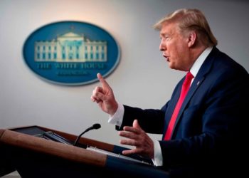 Trump: «nos golpeó el enemigo invisible»