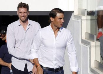 Pau Gasol y Rafa Nadal se unen por España