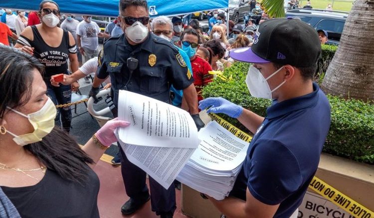 Casi 17 millones de trabajadores pierden el empleo en tres semanas en EE.UU