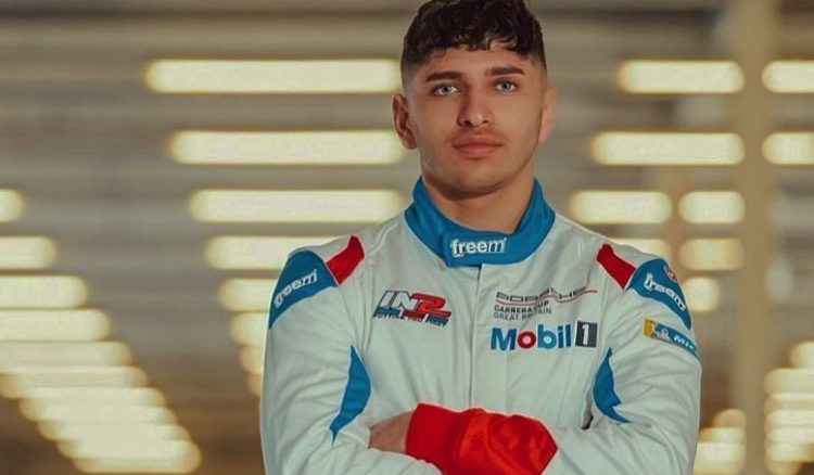 Piloto salvadoreño que corre en Europa sueña con alcanzar la Fórmula E o la Fórmula 1