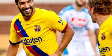 Luis Suárez: «El objetivo es claro, ganar Liga y Champions»