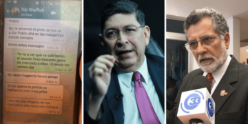 Walter Araujo filtra supuestas conversaciones de Schafik Hándal organizando disturbios