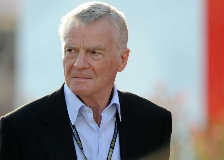 Max Mosley pide que se cancele la temporada de la Fórmula Uno
