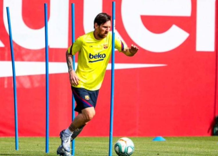 El emotivo mensaje con el que Barcelona recibió a sus figuras en la vuelta a los entrenamientos