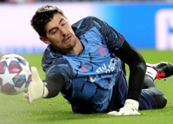 Courtois: “No sería del todo correcto que se declarase campeón al Barça”