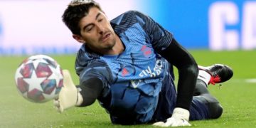 Courtois: “No sería del todo correcto que se declarase campeón al Barça”