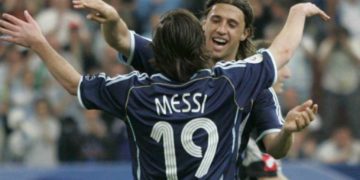 ¡Doloroso recuerdo! Hernán Crespo reveló la charla que mantuvo con Lionel Messi en Alemania 2006