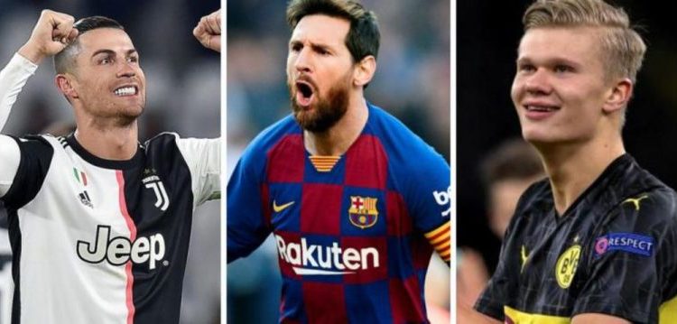 Erling Haaland supera marca de Messi y Cristiano Ronaldo