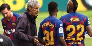 ¿Otro castigo? Quique Setién volvió a dejar afuera de los convocados a una de sus estrellas en Barcelona