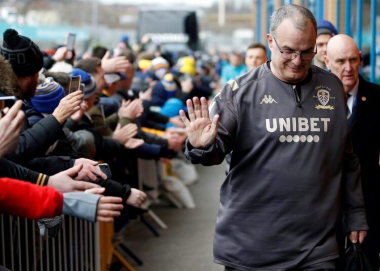 Ascenso histórico: El emotivo homenaje a Marcelo Bielsa