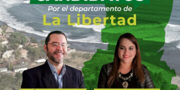 ¡Caras nuevas! José Roberto Ugarte candidato a diputado por el departamento de La Libertad ¨Los buenos somos más¨