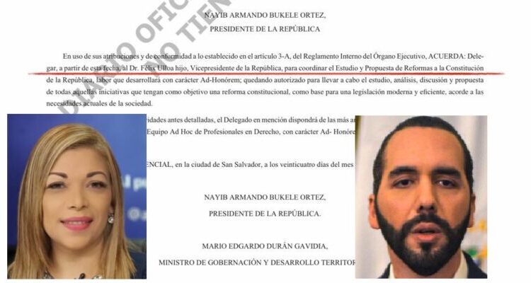 Beatriz Olmedo candidata a diputada por San Salvador alertó a tener cuidado con una reforma de la constitución