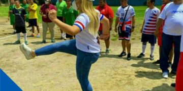 El fútbol muy esperado ¡Hay talento en mi país! :Beatriz Olmedo