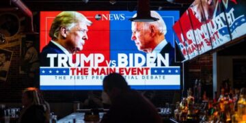 Donald Trump y Joe Biden por fin debaten y exhiben diferencias irreconciliables