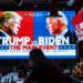 Donald Trump y Joe Biden por fin debaten y exhiben diferencias irreconciliables