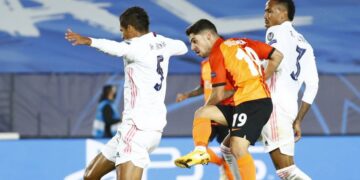 Histórico Real Madrid pierde 3-2 ante Shakhtar en la Champions League