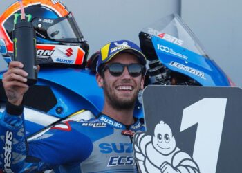 Rins vence en Alcañiz y Mir es el nuevo líder