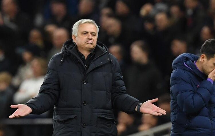 Mourinho envió un duro mensaje por Instagram a sus jugadores tras la caída del Tottenham