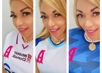 Alianza por siempre así es Beatriz Olmedo mujer política Salvadoreña amante del Fútbol