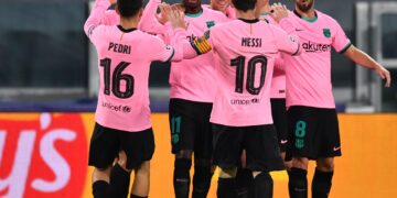 Barcelona vence a la Juventus 0-2 en Turín