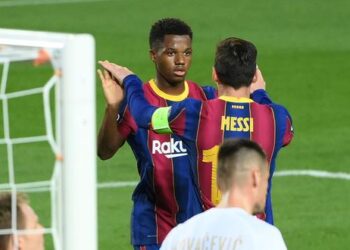 Barcelona gusta gana y golea al Ferencvaros en su debut en la Champions League